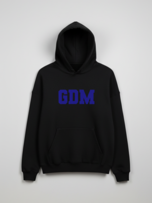 Black and Blue Hoodie