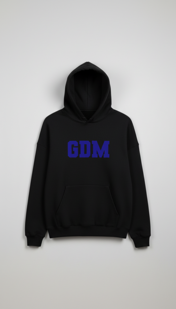 Black and Blue Hoodie
