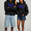 Black and Blue Hoodie
