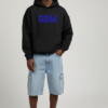 Black and Blue Hoodie