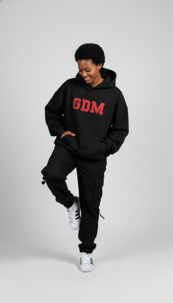 black_red_5 Black and Red Hoodie