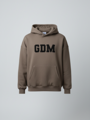 Dark Brown Black Hoodie