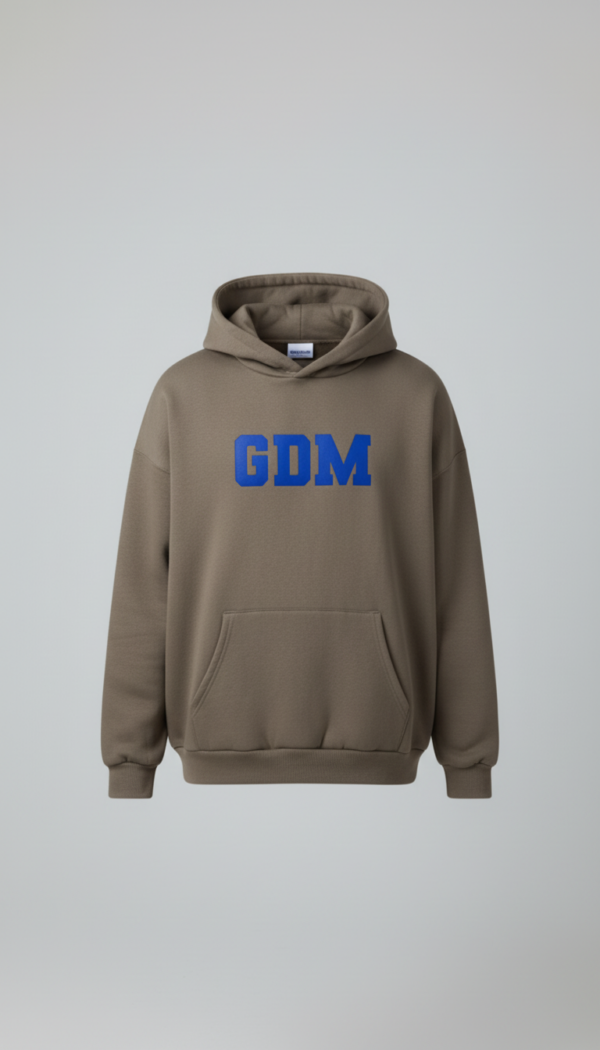 dark_brown_blue_1 Dark Brown and Blue Hoodie