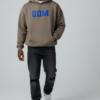 dark_brown_blue_4 Dark Brown and Blue Hoodie