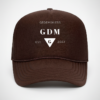 gdm_brown_est_1 Brown Logo Cap v4