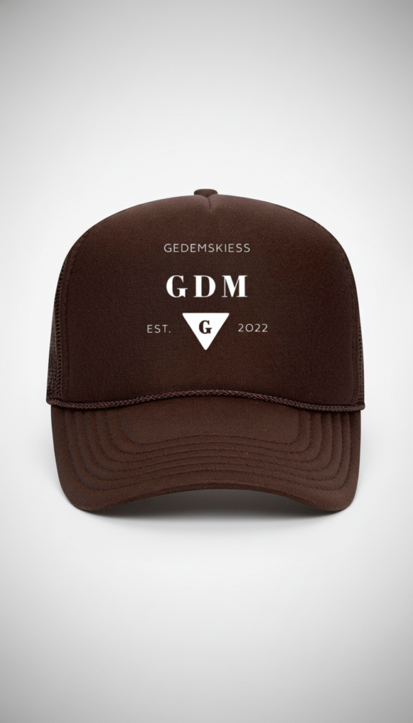 gdm_brown_est_1 Brown Logo Cap v4