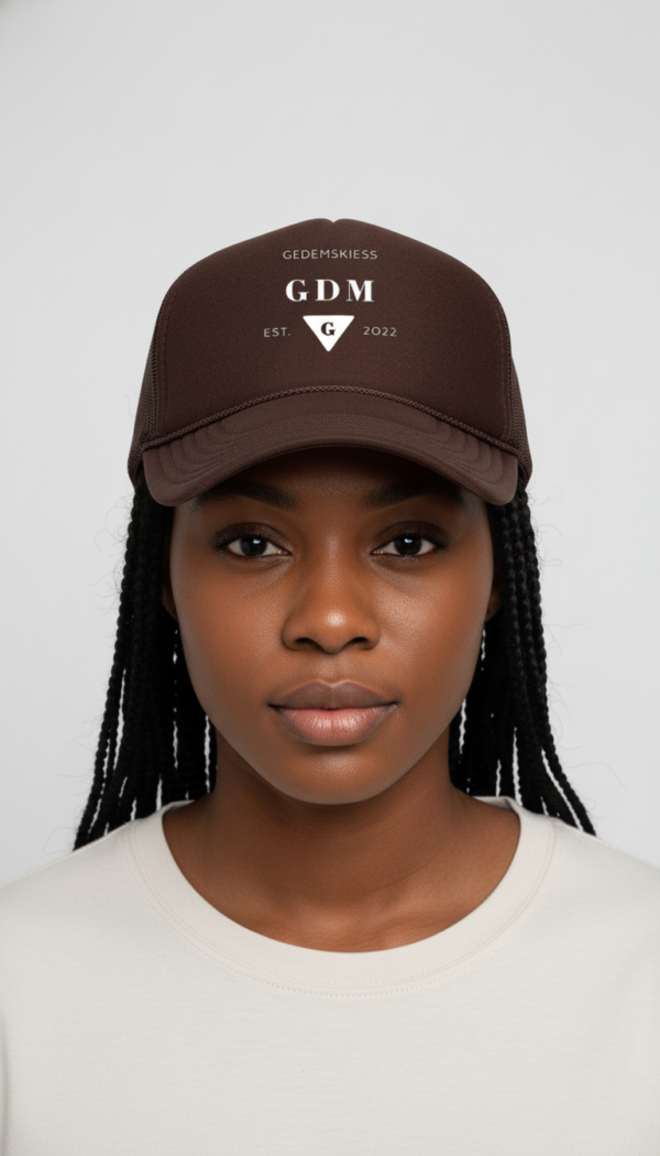 gdm_brown_est_2 Brown Logo Cap v4