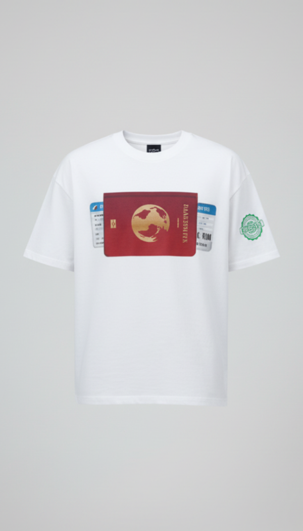 GDM Passport Tee (White)
