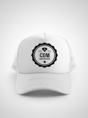 White Logo Cap