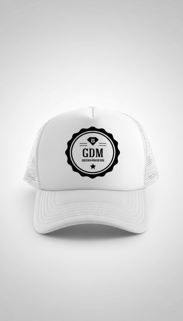White Logo Cap