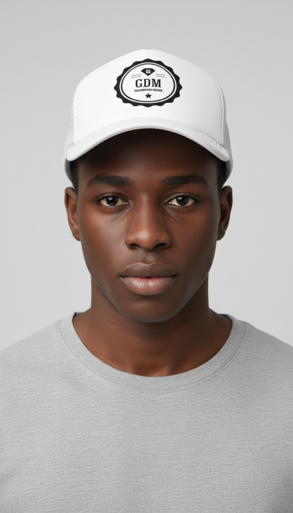 White Logo Cap