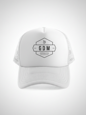 White Logo Cap v5