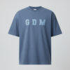 hi_blue_blue_1 Dusty Blue T-Shirt