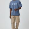 hi_blue_blue_4 Dusty Blue T-Shirt