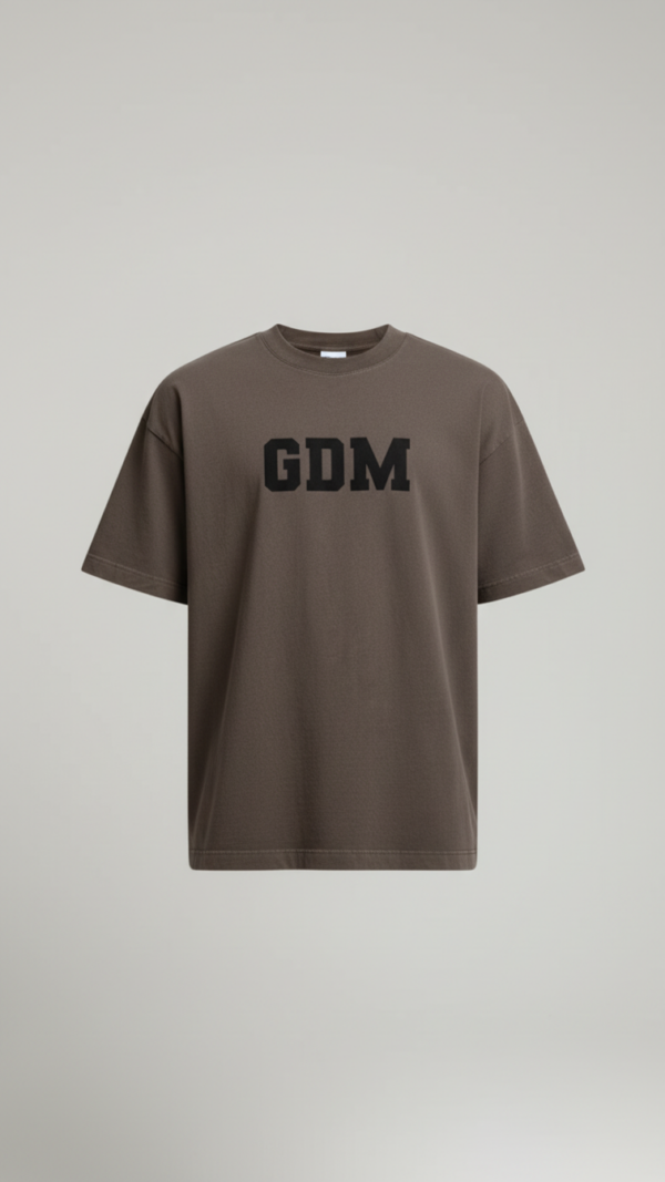 hi_dbrown_black_1 Espresso Brown and Black T-Shirt