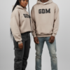 light_brown_black_2 Light Brown and Black Hoodie