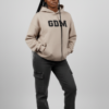 light_brown_black_4 Light Brown and Black Hoodie