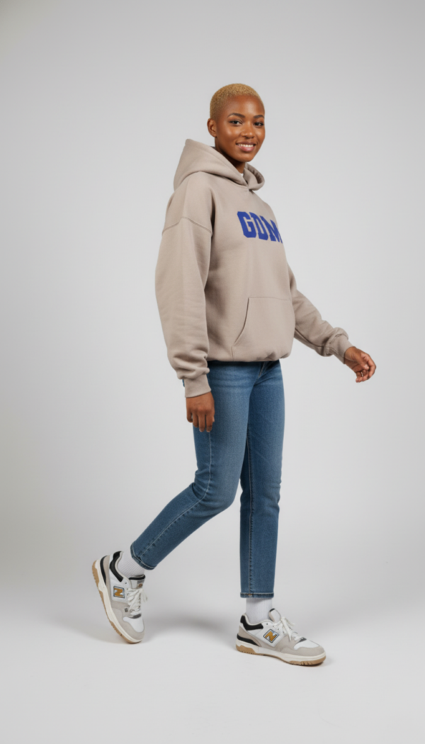 light_brown_blue_3 Light Brown and Blue Hoodie