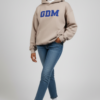 light_brown_blue_4 Light Brown and Blue Hoodie